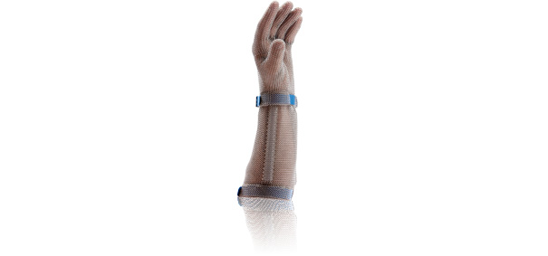 9 1655 00 to 04-RF, Metal mesh glove, size XS-XL